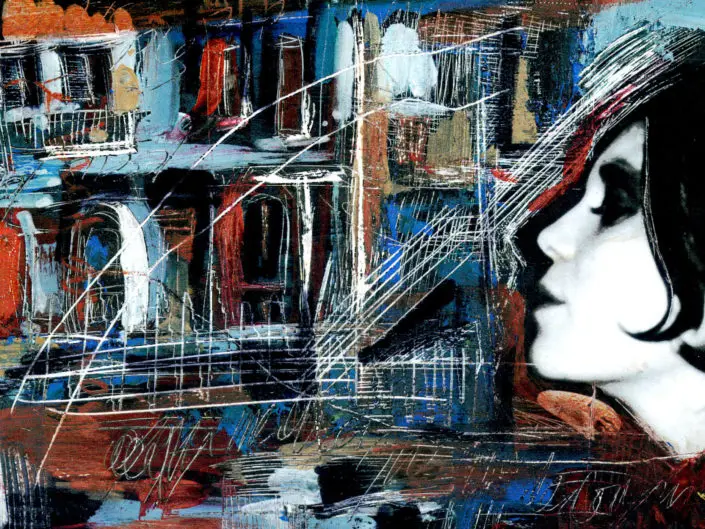 Peinture sur photo