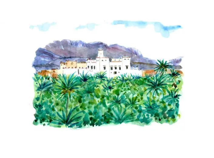 kasbah petit nomade Tinghir Maroc 2