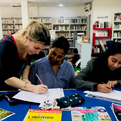 Atelier Illustration Travail D'élève, Alliance Française, Bengalore, Inde