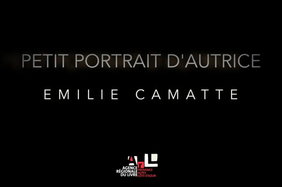 Petit portrait d'autrice Emilie Camatte