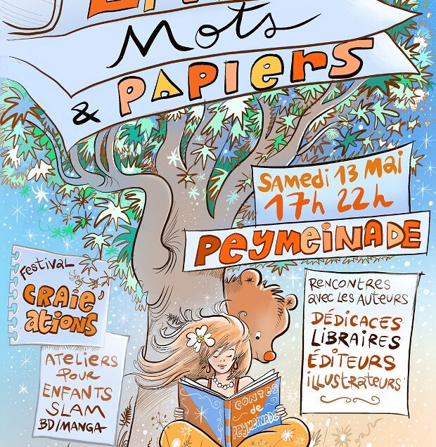 Salon livres mots et papiers à Peymeinade