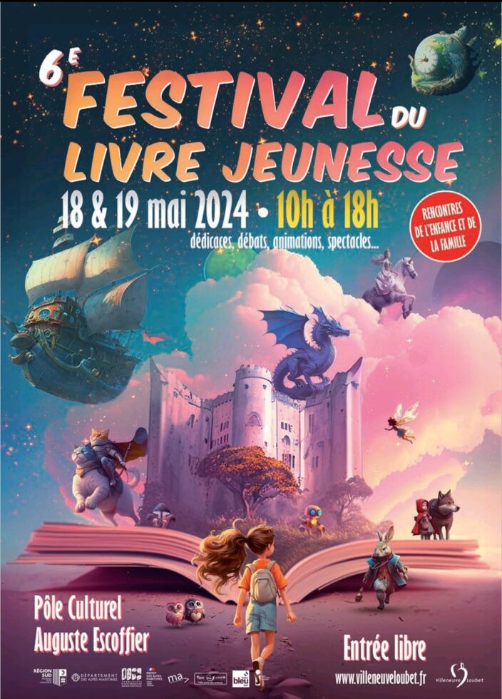 Festival du livre de Villeneuve Loubet