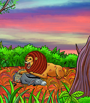 Le Renard et le Lion